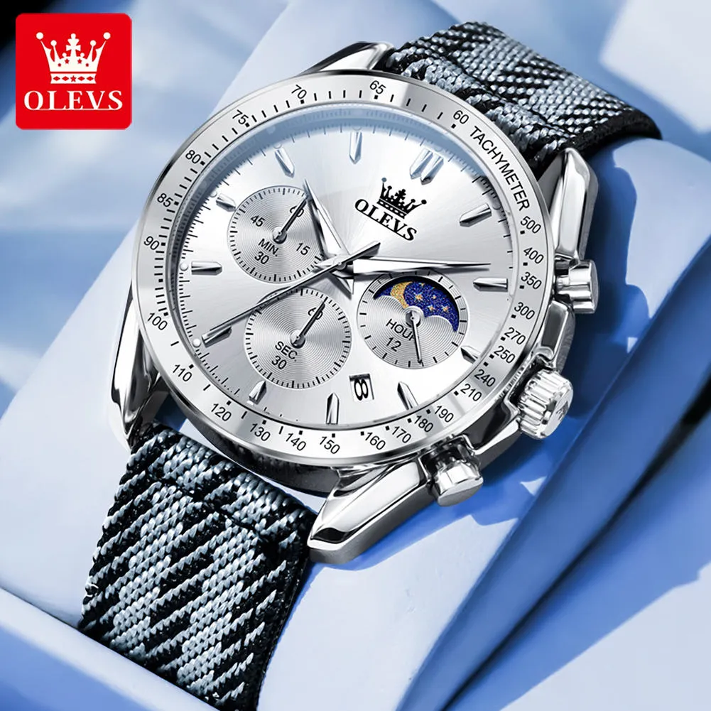 OLEVS Men's Watch 3630 - Image 2