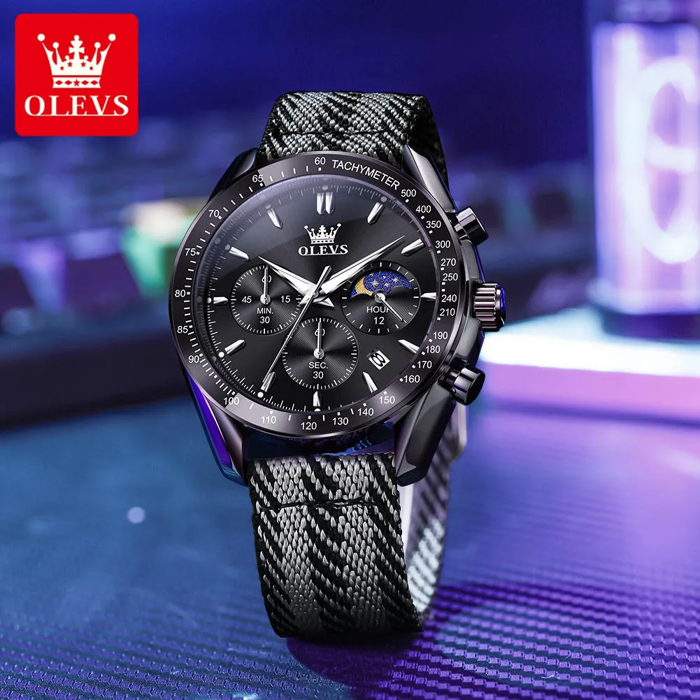 OLEVS Men's Watch 3630 - Image 3
