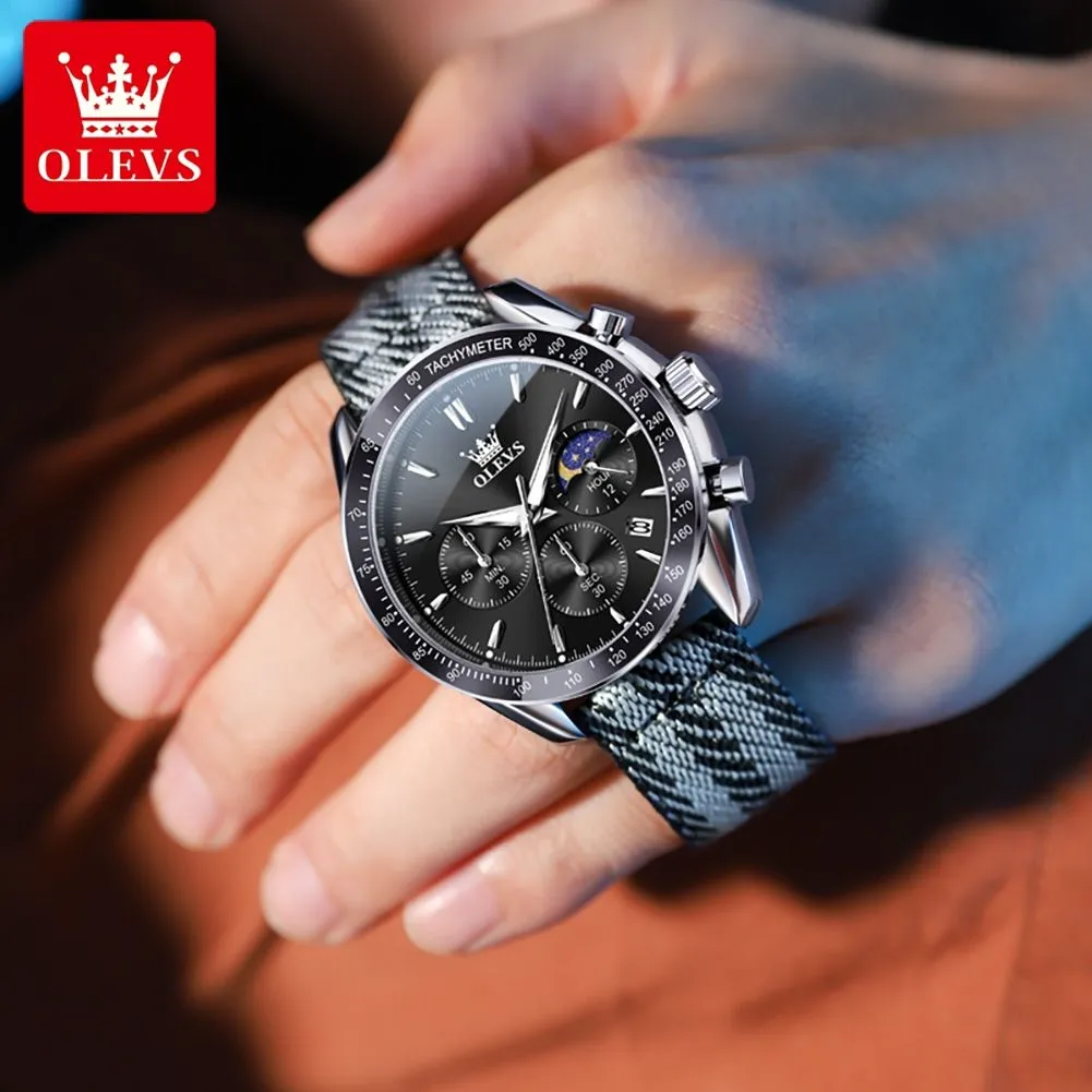 OLEVS Men's Watch 3630 - Image 4
