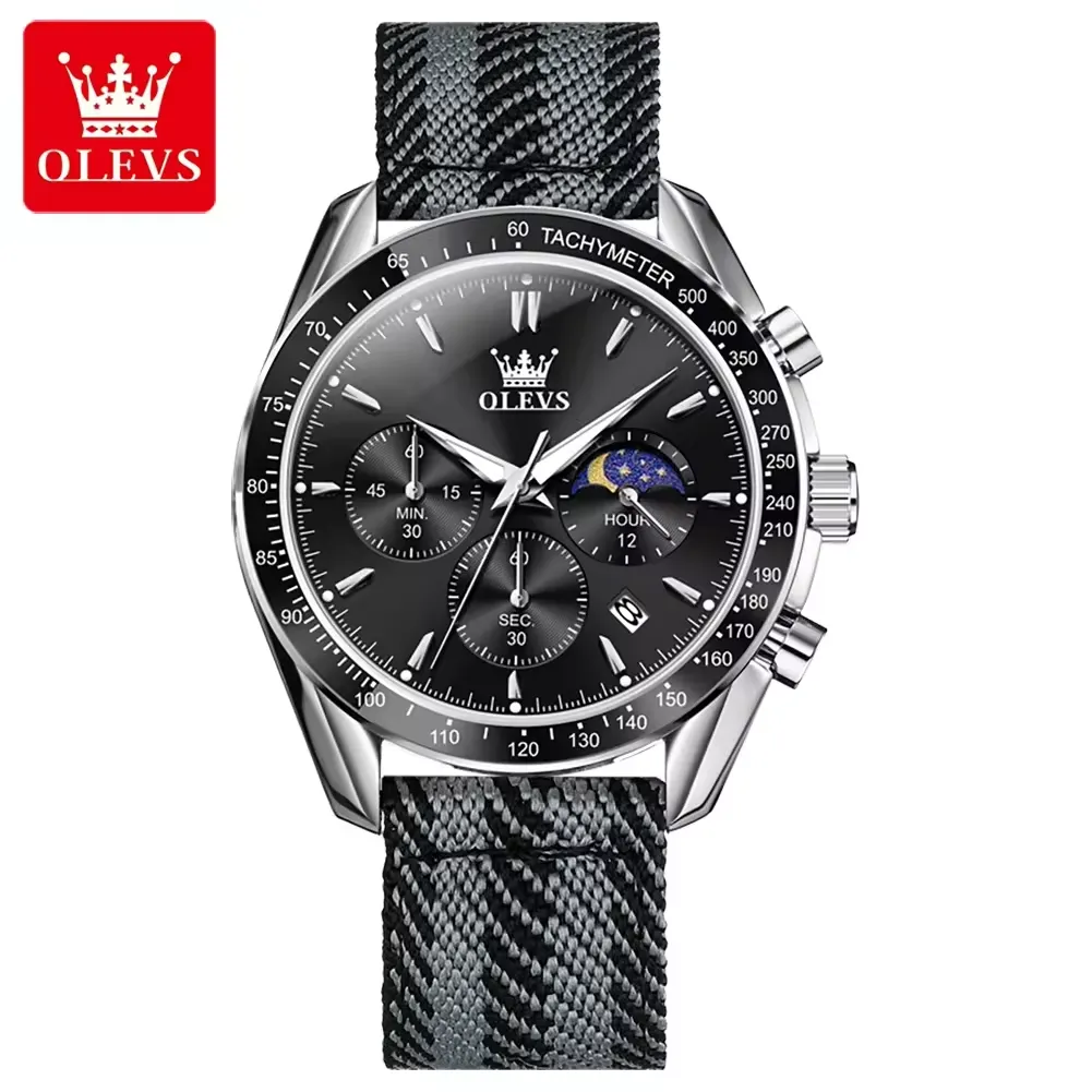 OLEVS Men's Watch 3630 - Image 9