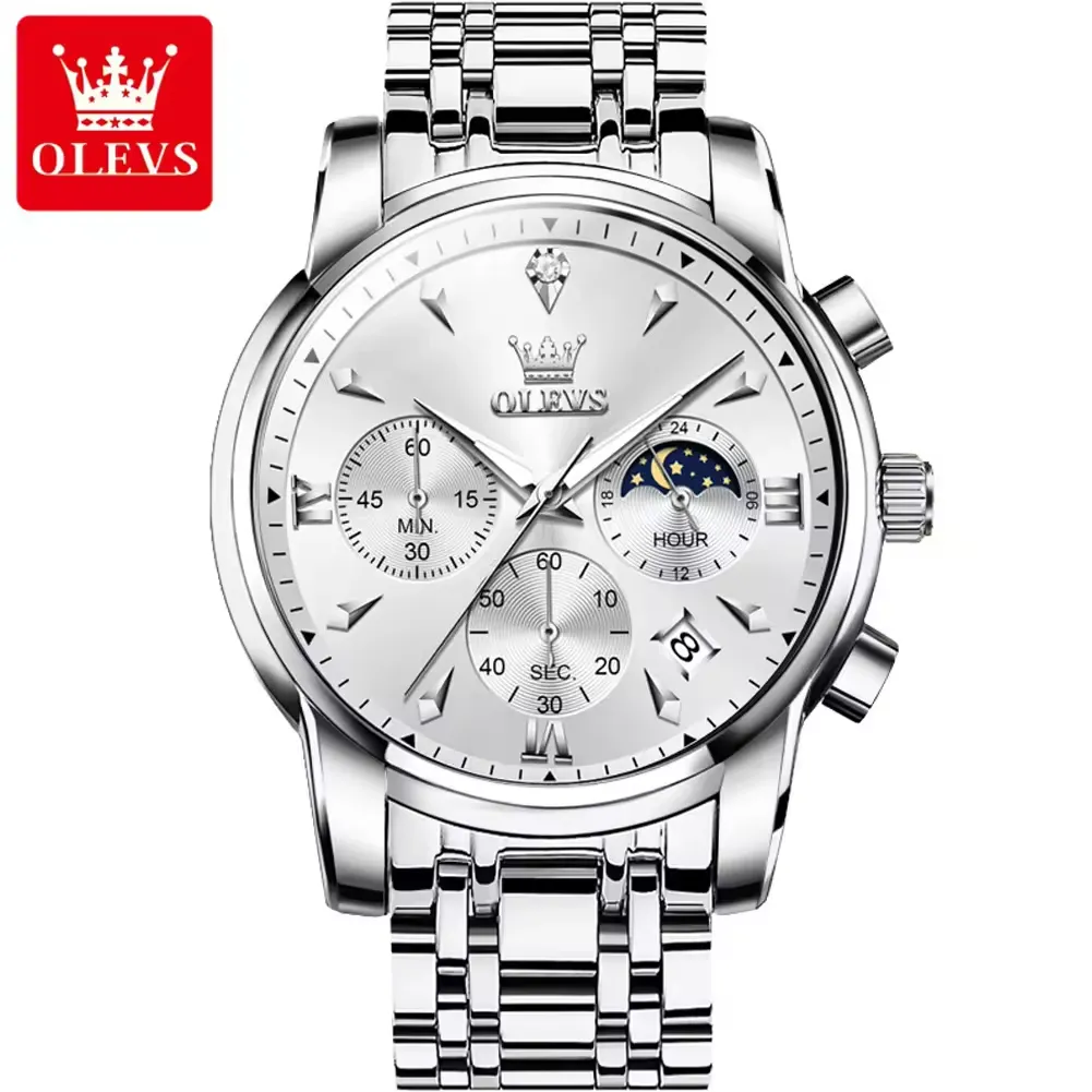OLEVS Men's Watch 3639 - Image 10