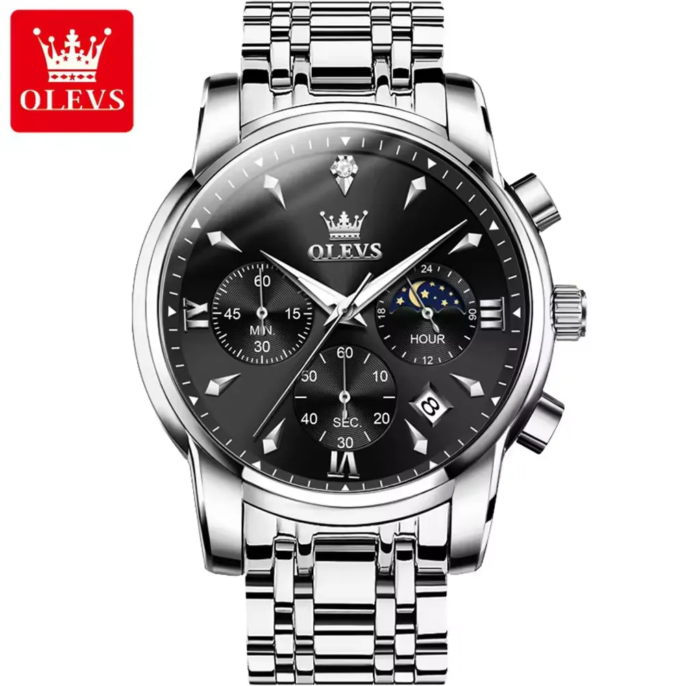 OLEVS Men's Watch 3639 - Image 11