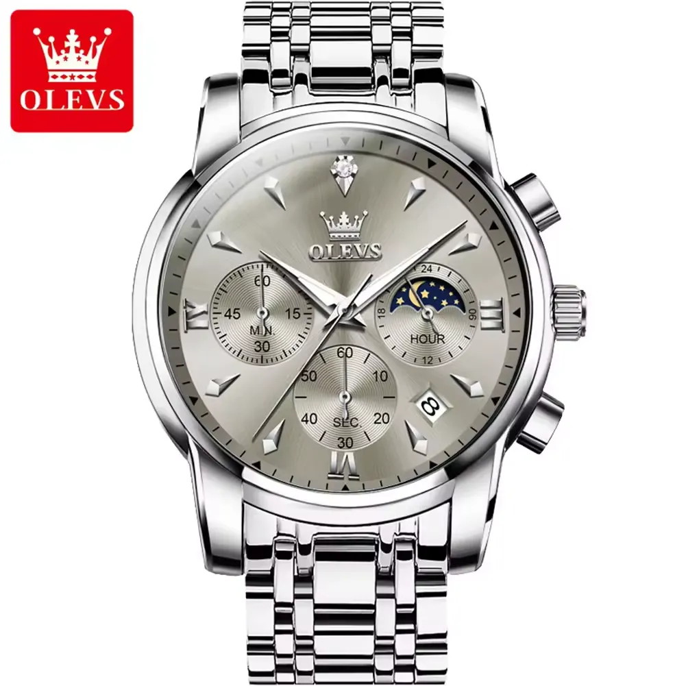 OLEVS Men's Watch 3639 - Image 12