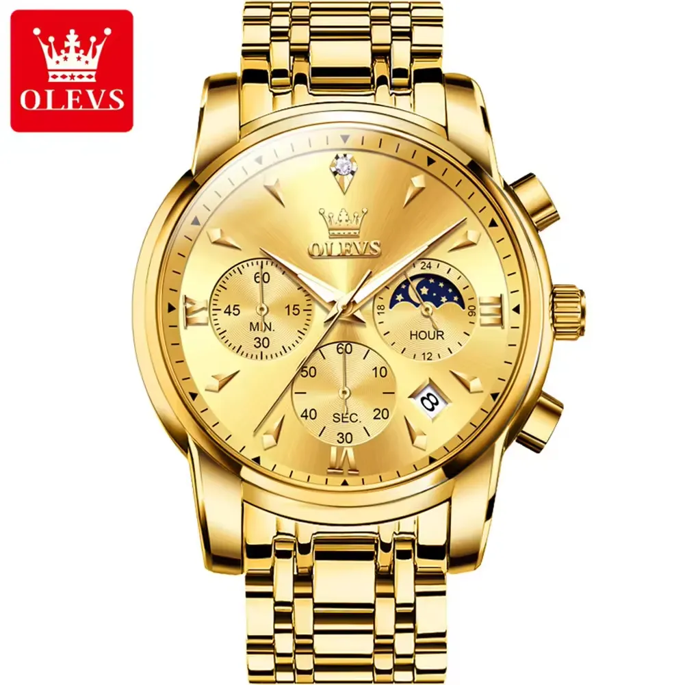 OLEVS Men's Watch 3639 - Image 14