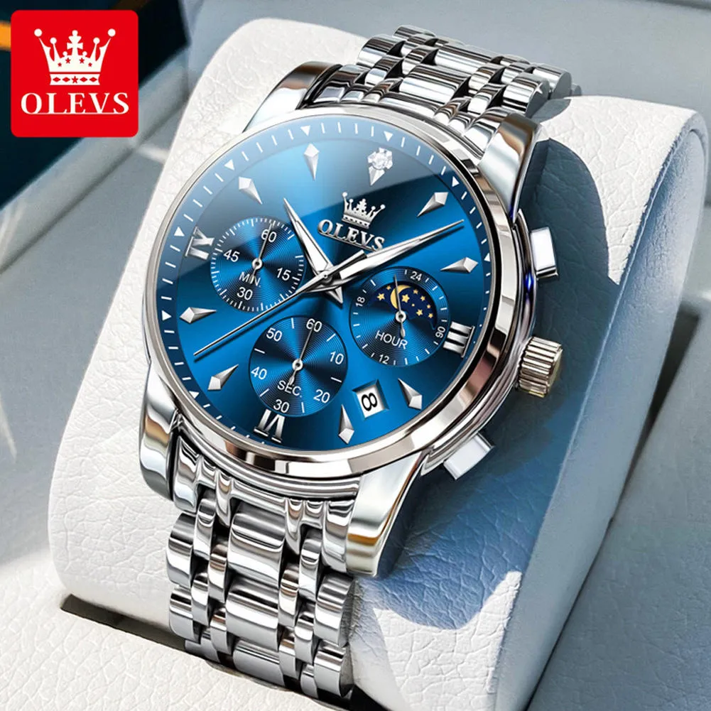 OLEVS Men's Watch 3639 - Image 2