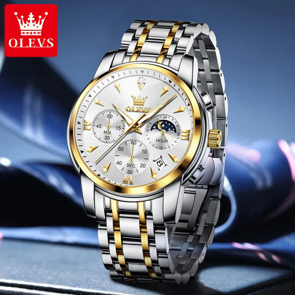 OLEVS Men's Watch 3639 - Image 3
