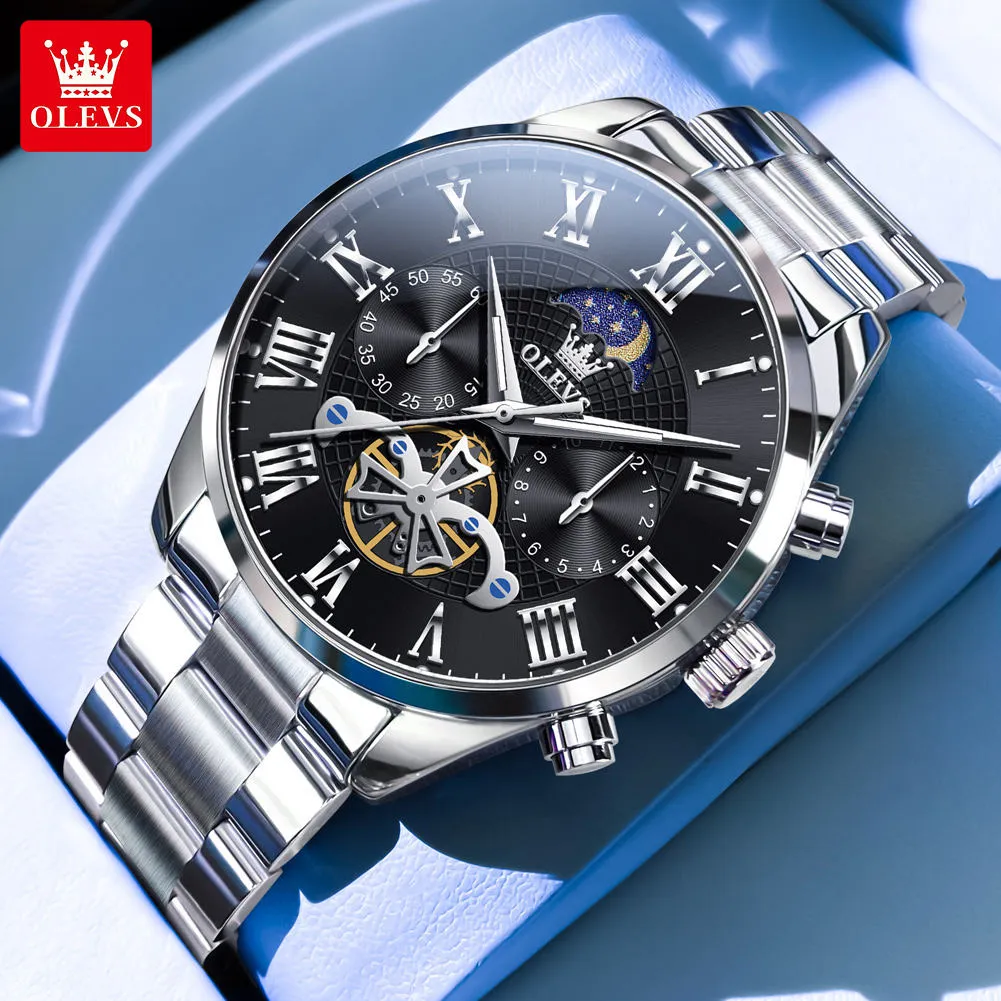 OLEVS Men's Watch 3640 - Image 2