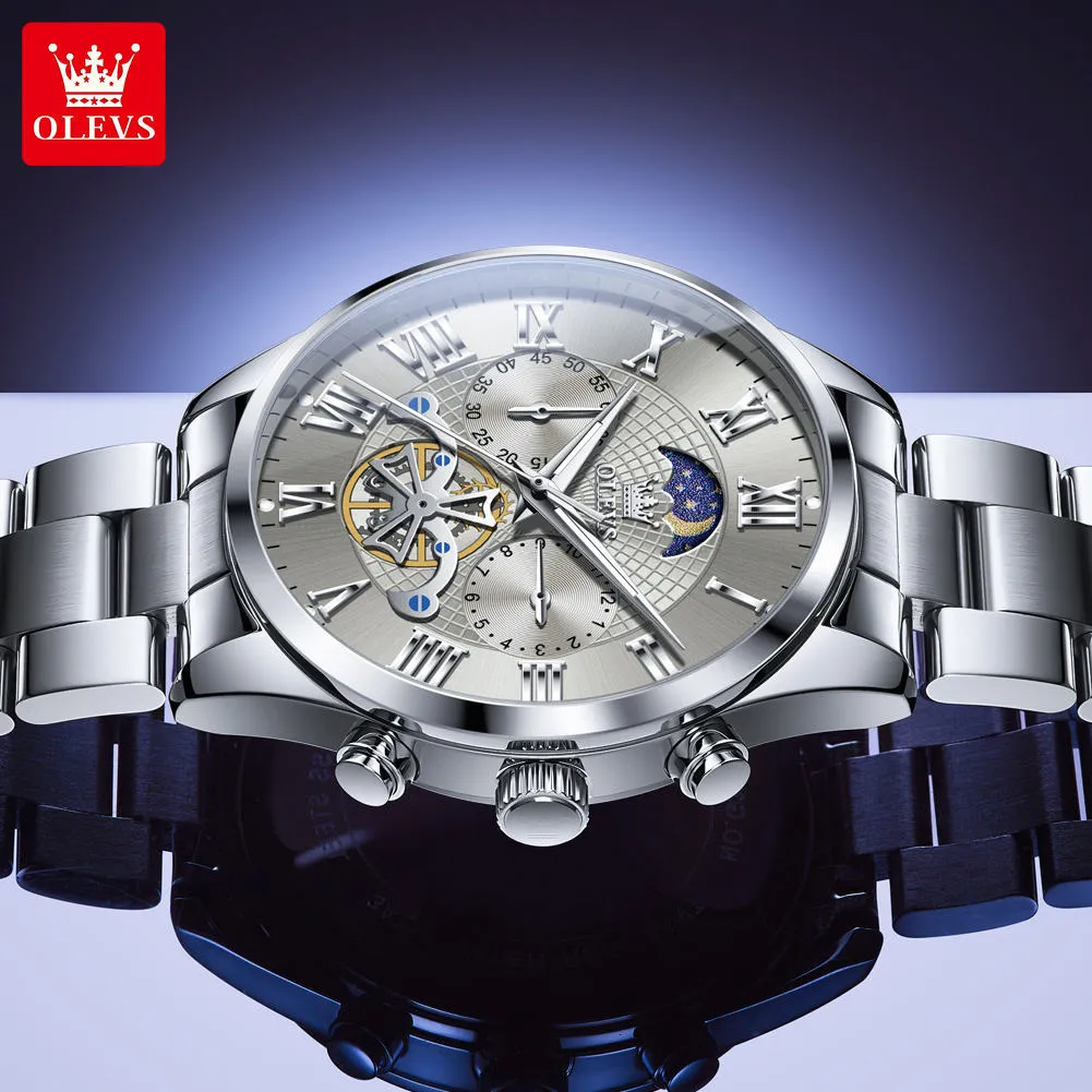 OLEVS Men's Watch 3640 - Image 3