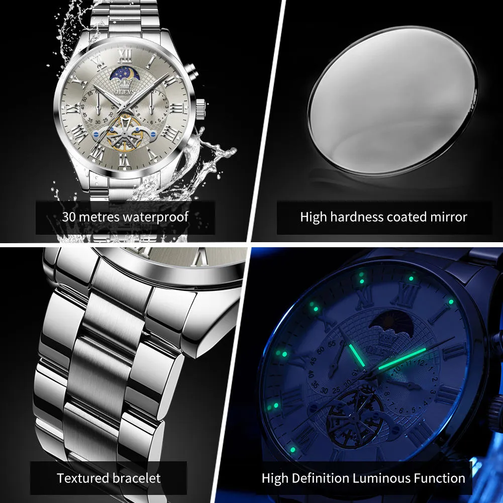 OLEVS Men's Watch 3640 - Image 6