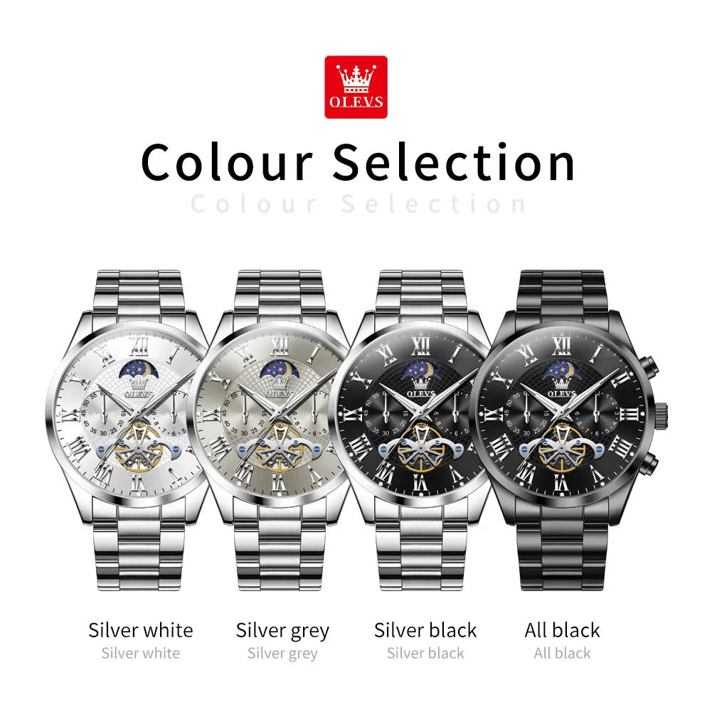 OLEVS Men's Watch 3640 - Image 7