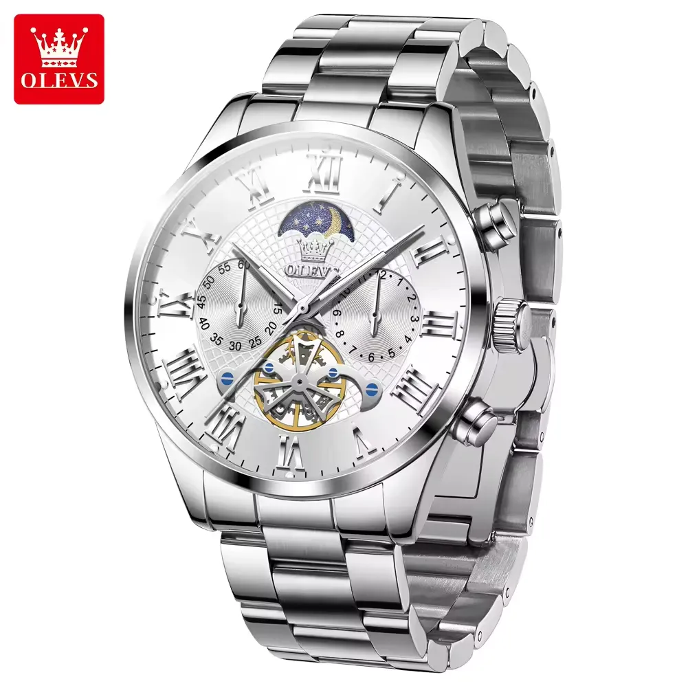 OLEVS Men's Watch 3640 - Image 8