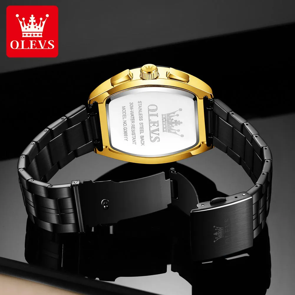OLEVS Men's Watch 3661 - Image 4