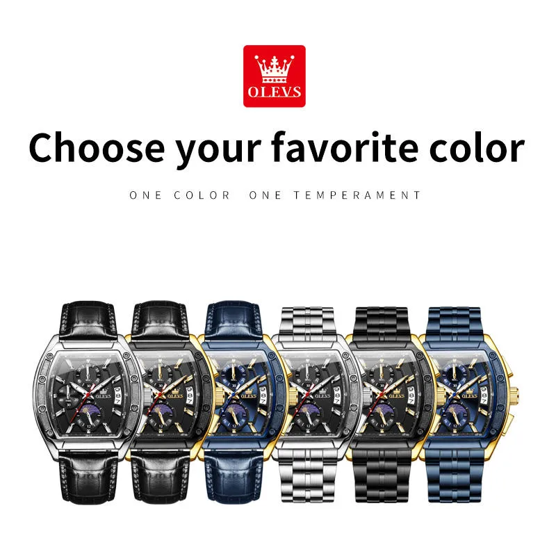 OLEVS Men's Watch 3661 - Image 7