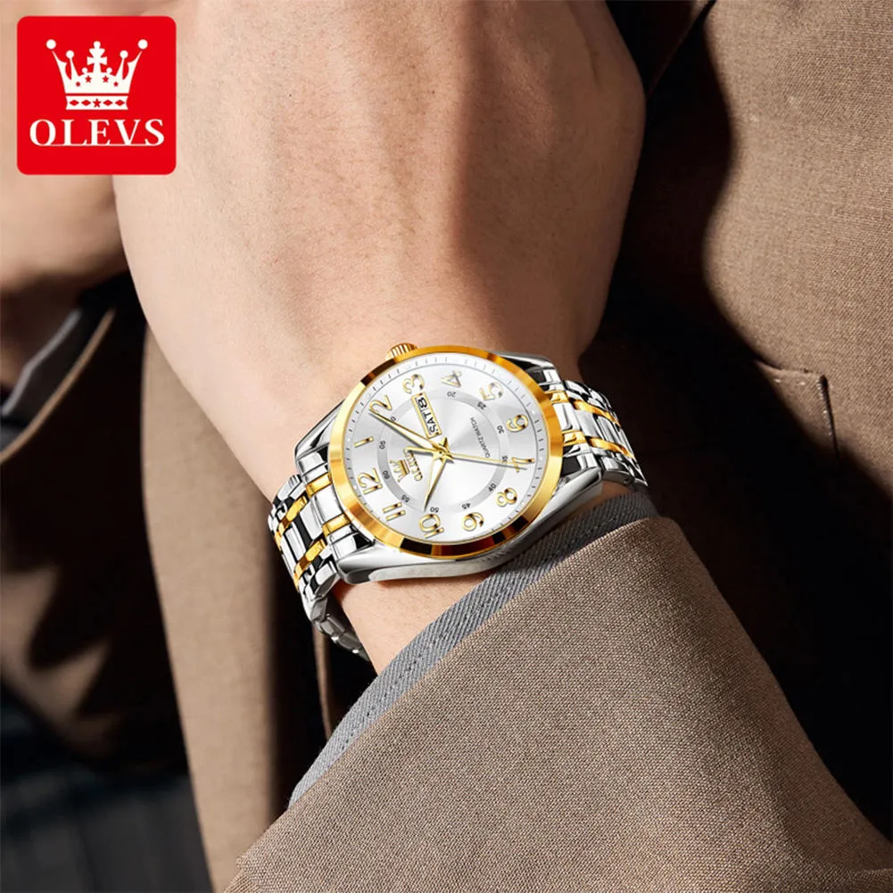 OLEVS Men's Watch 3666 - Image 2
