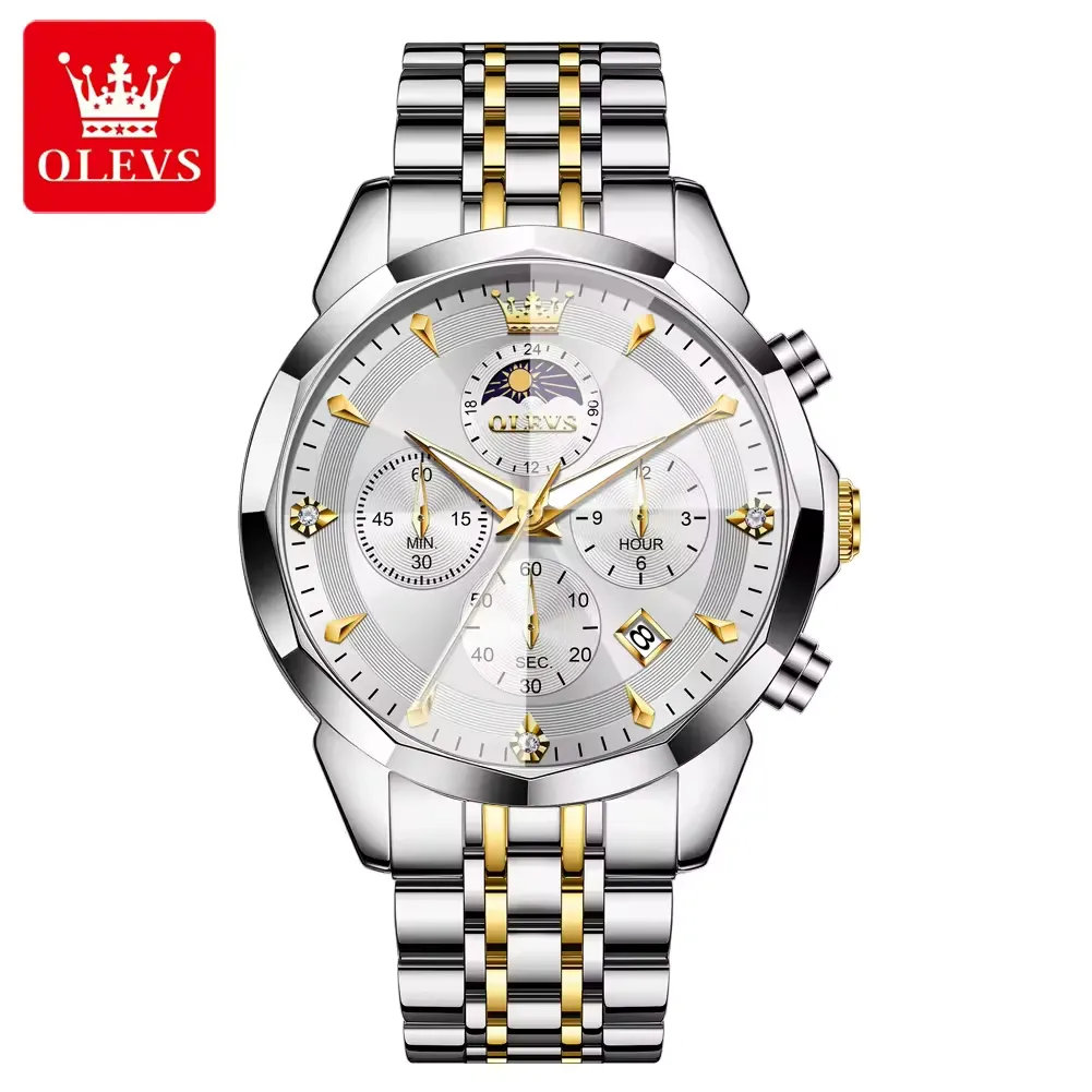 OLEVS Men's Watch 3673 - Image 12