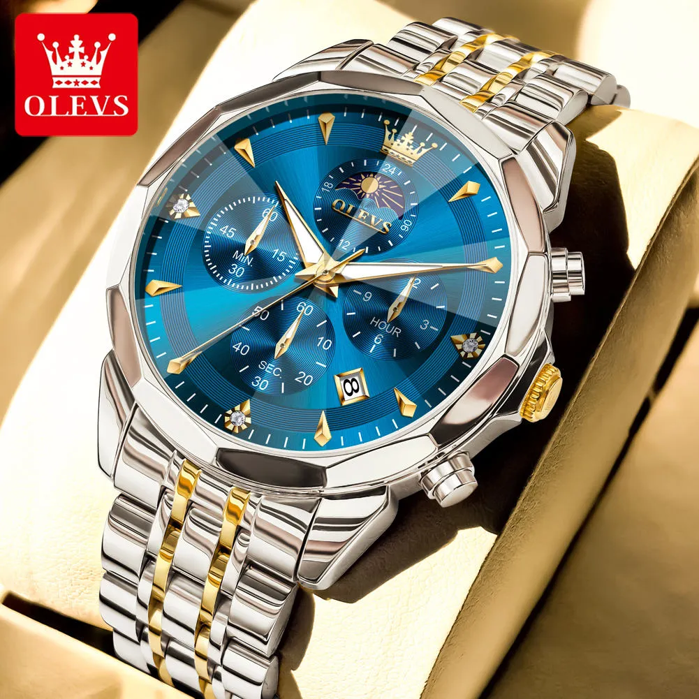 OLEVS Men's Watch 3673 - Image 2