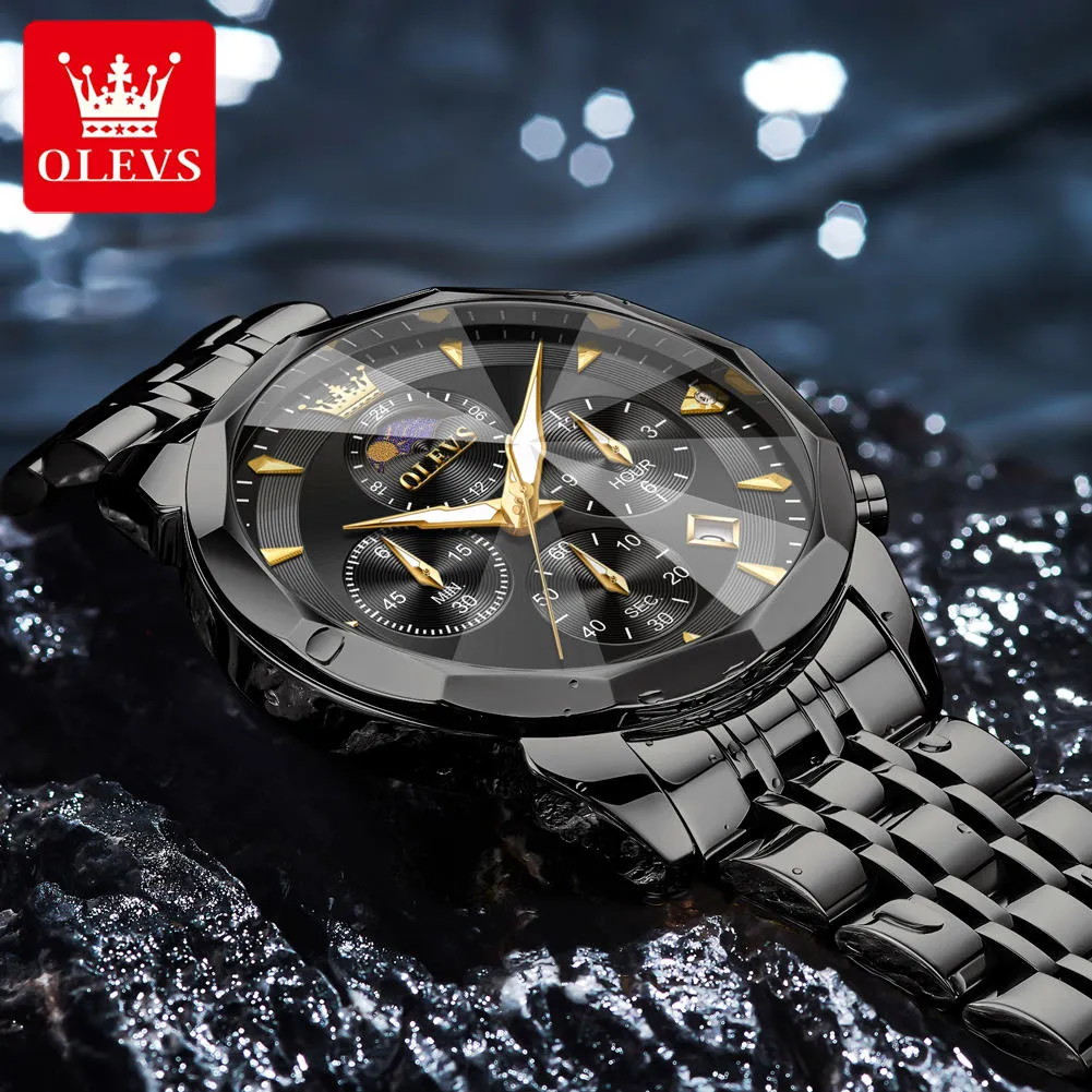 OLEVS Men's Watch 3673 - Image 3