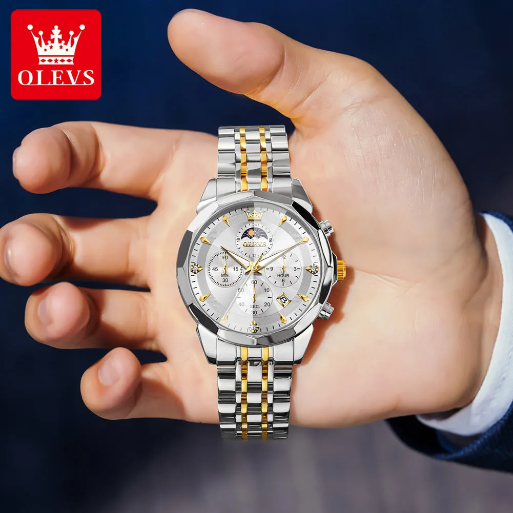 OLEVS Men's Watch 3673 - Image 4