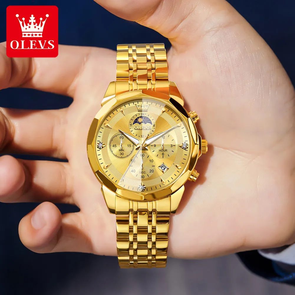OLEVS Men's Watch 3673 - Image 5