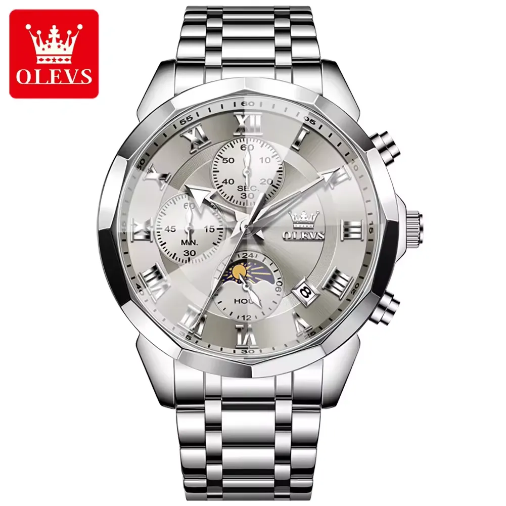 OLEVS Men's Watch 3675 - Image 10