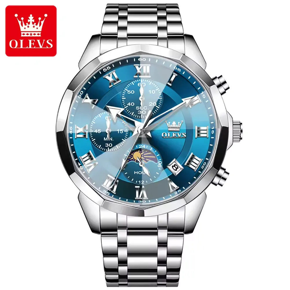 OLEVS Men's Watch 3675 - Image 11