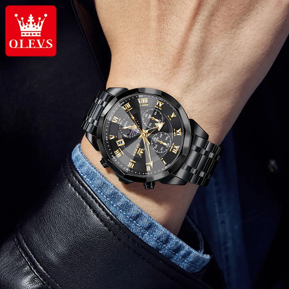 OLEVS Men's Watch 3675 - Image 5