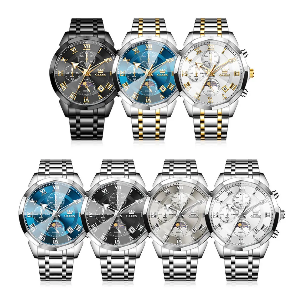 OLEVS Men's Watch 3675 - Image 6