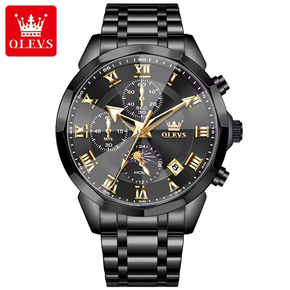 OLEVS Men's Watch 3675 - Image 8