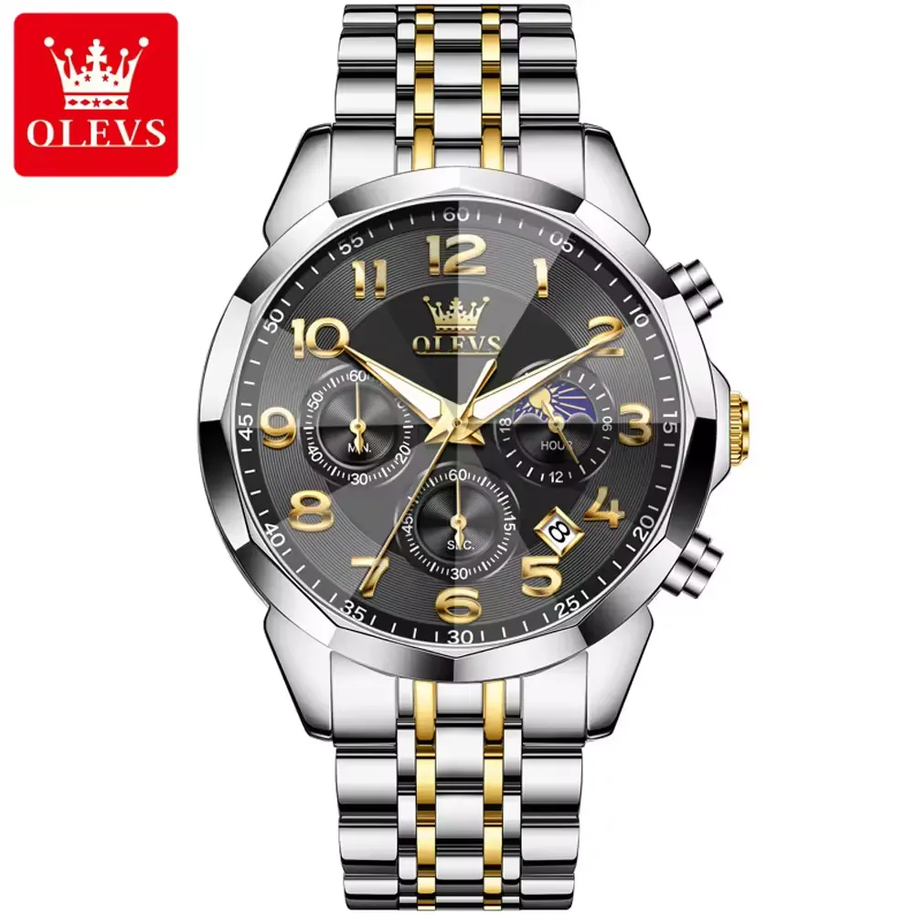 OLEVS Men's Watch 3676 - Image 11