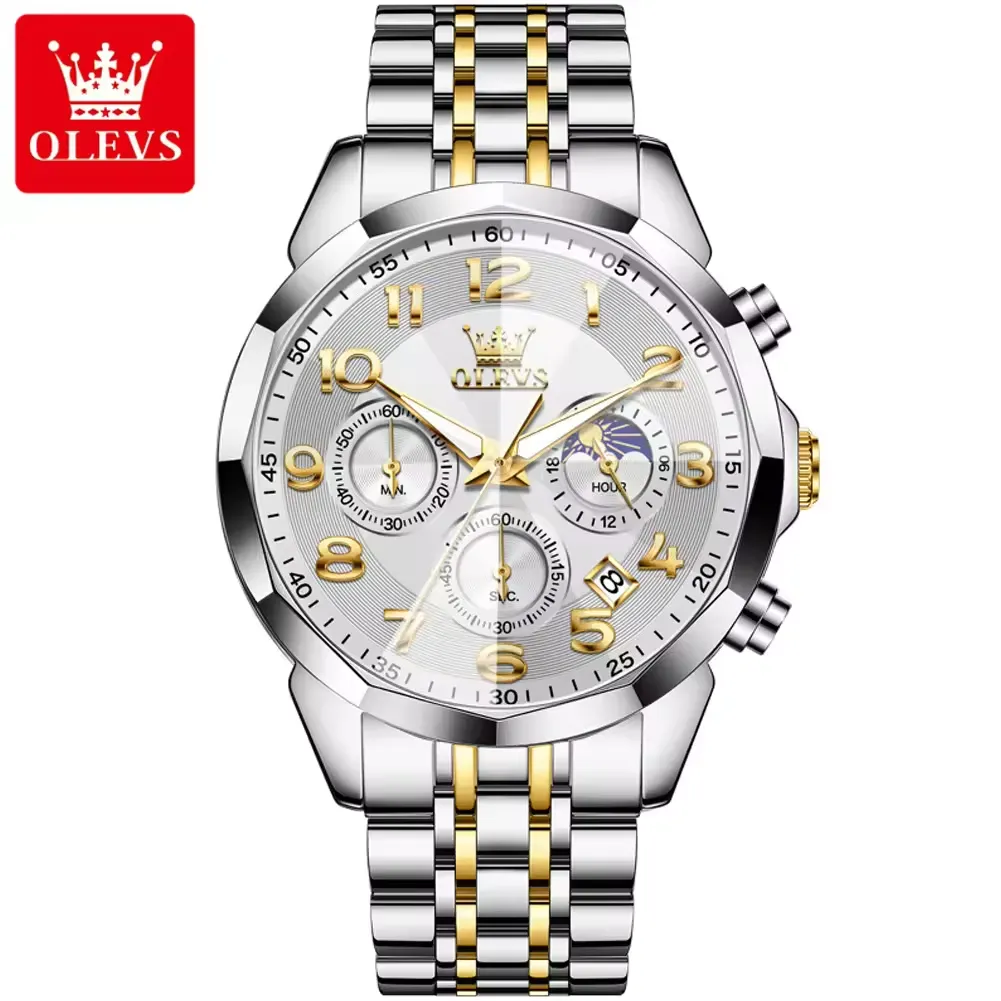 OLEVS Men's Watch 3676 - Image 12