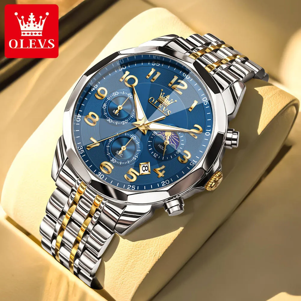 OLEVS Men's Watch 3676 - Image 2