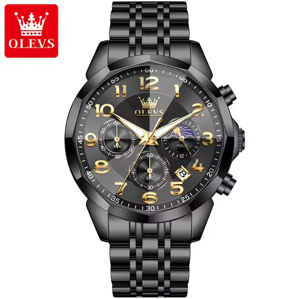 OLEVS Men's Watch 3676 - Image 8