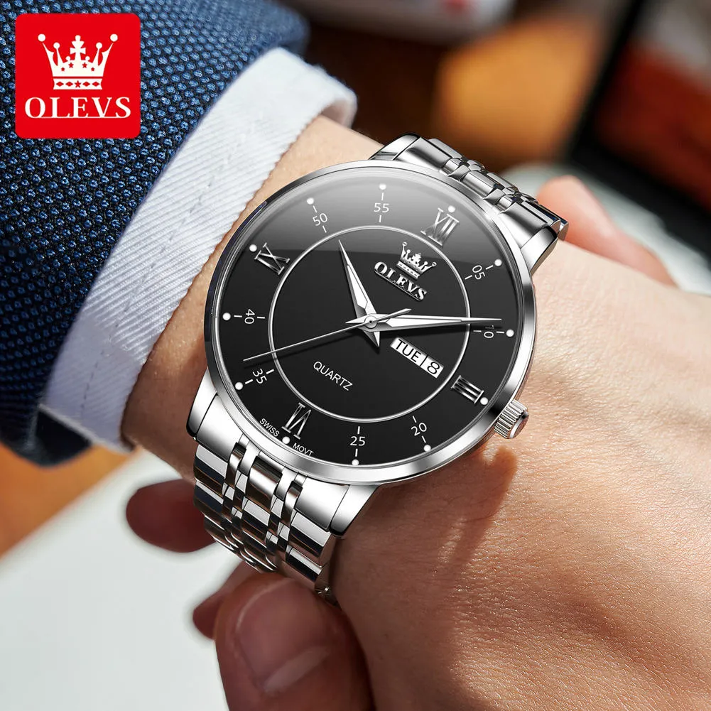 OLEVS Men's Watch 3680 - Image 2