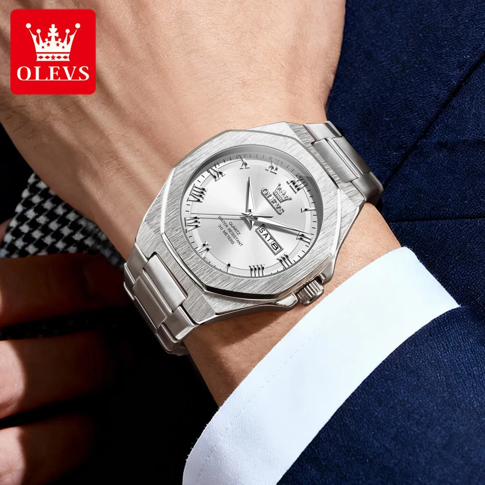 OLEVS Men's Watch 3727 - Image 3