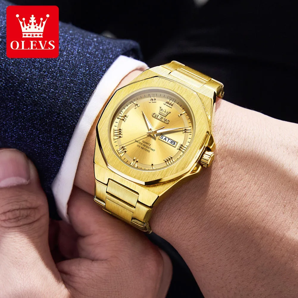OLEVS Men's Watch 3727 - Image 4