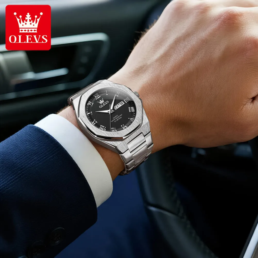OLEVS Men's Watch 3727 - Image 5
