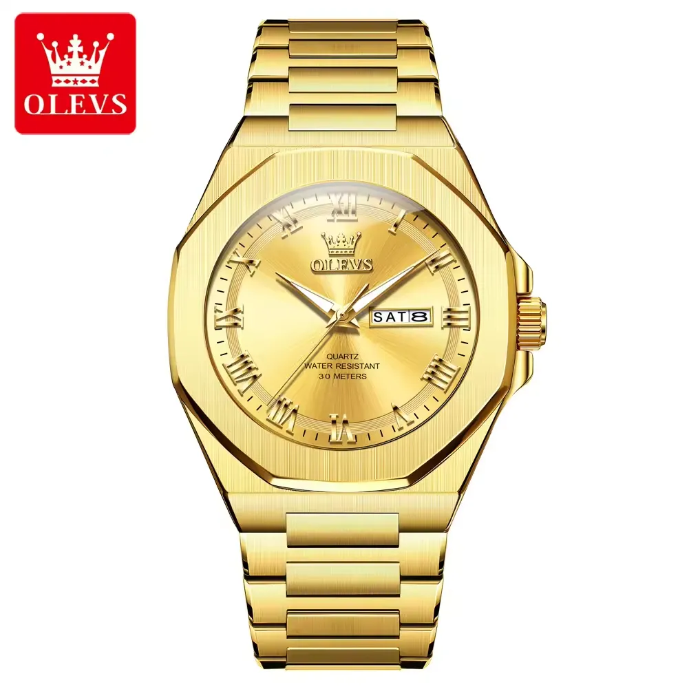 OLEVS Men's Watch 3727 - Image 9