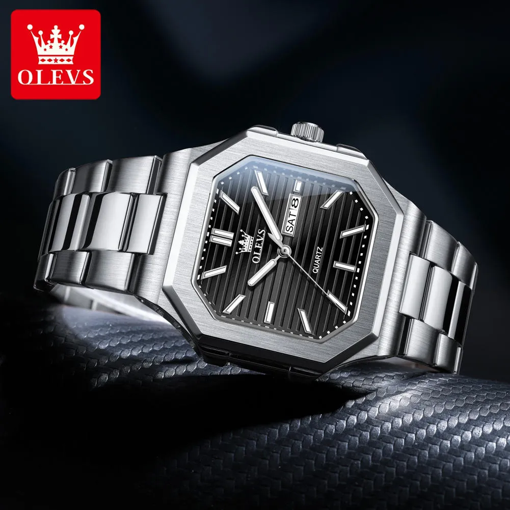OLEVS Men's Watch 3731 - Image 3