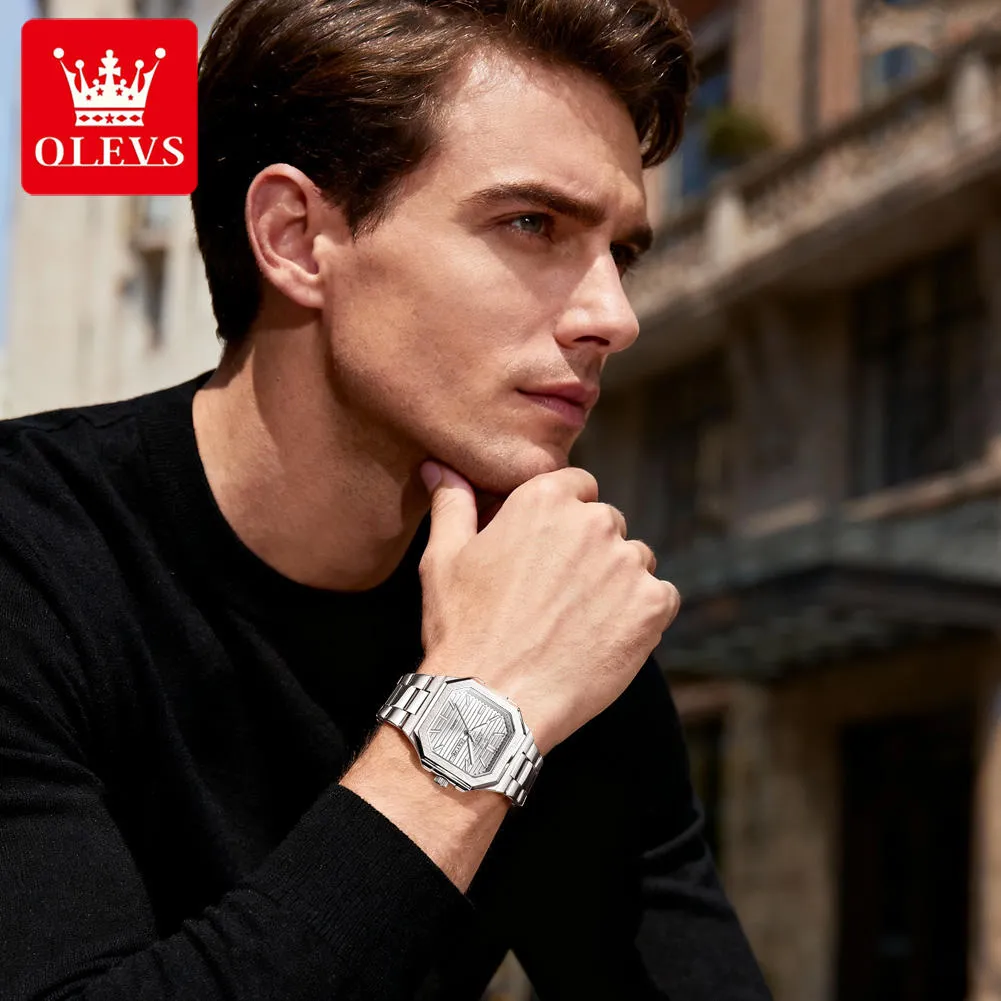 OLEVS Men's Watch 3731 - Image 4