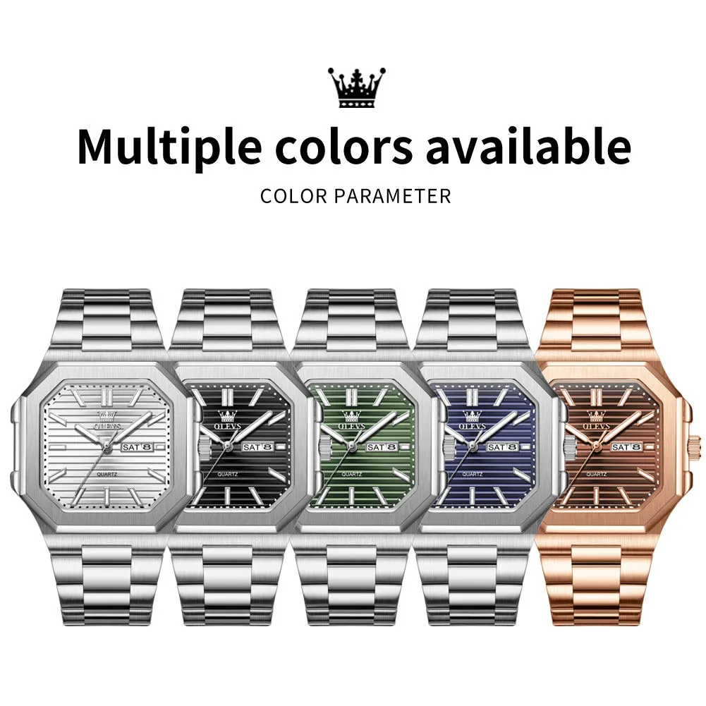OLEVS Men's Watch 3731 - Image 6