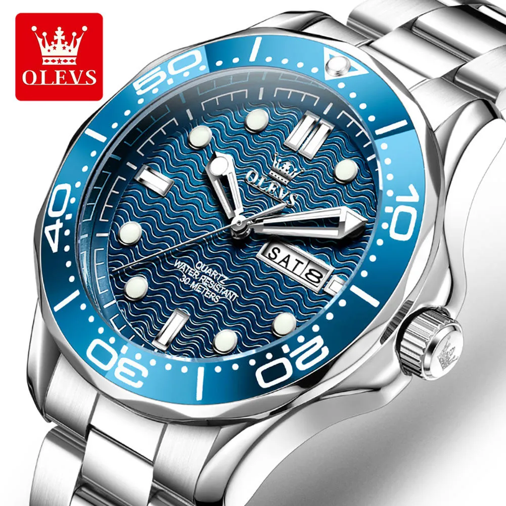 OLEVS Men's Watch 3738 - Image 2