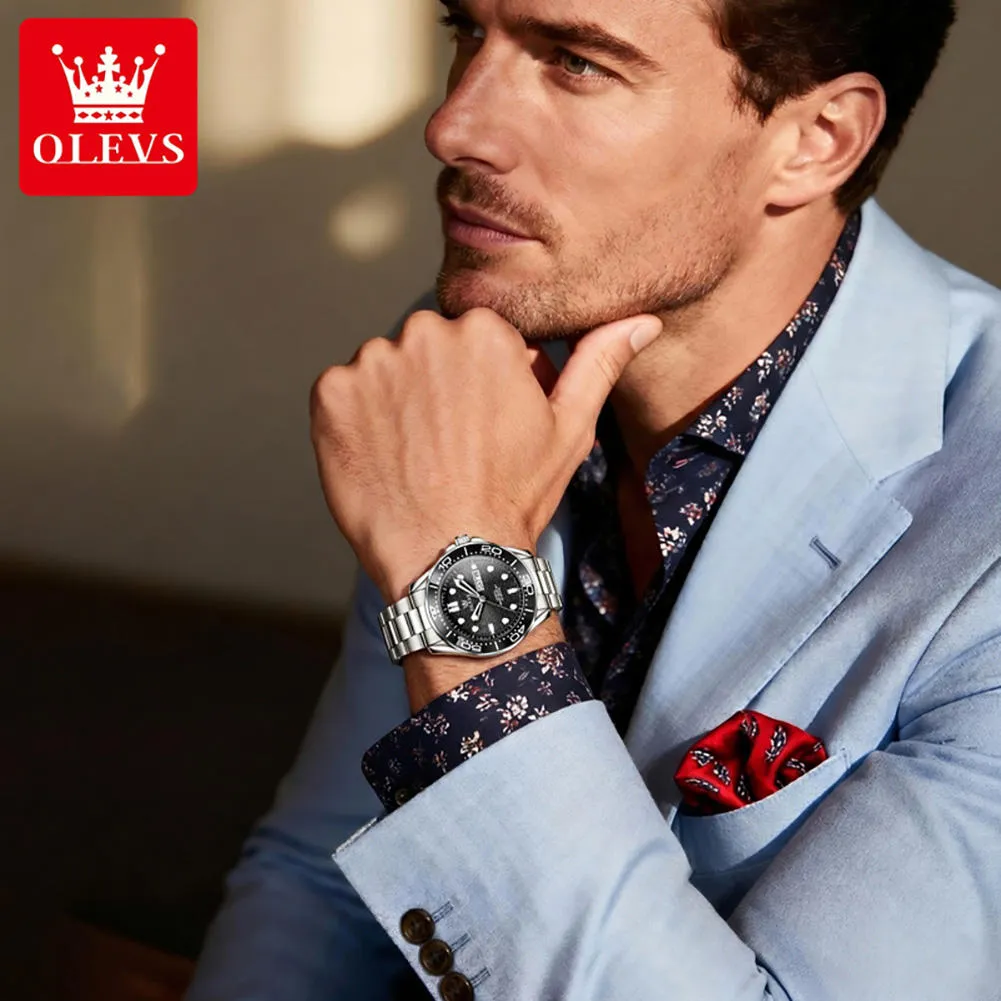OLEVS Men's Watch 3738 - Image 3