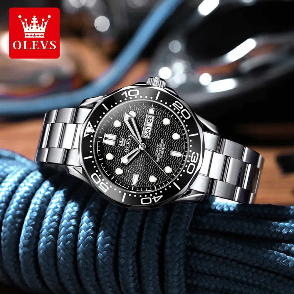OLEVS Men's Watch 3738 - Image 6