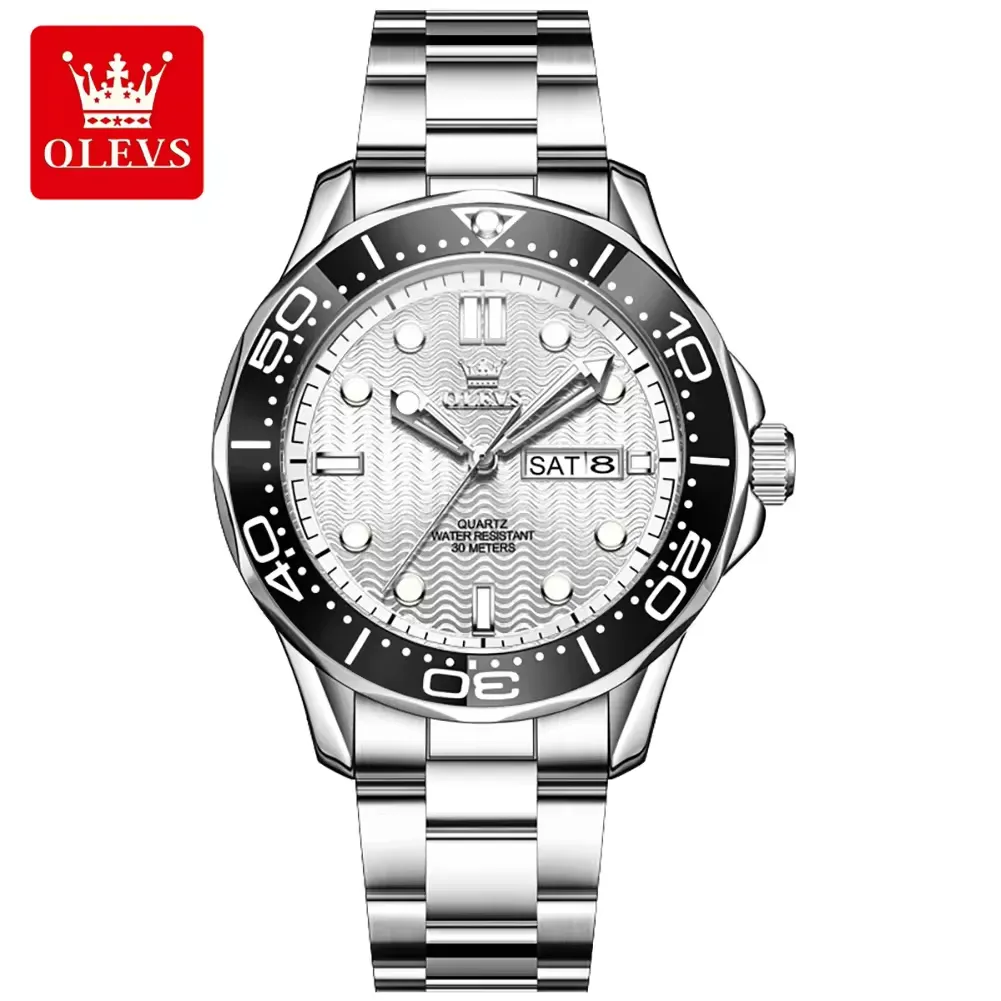OLEVS Men's Watch 3738 - Image 9