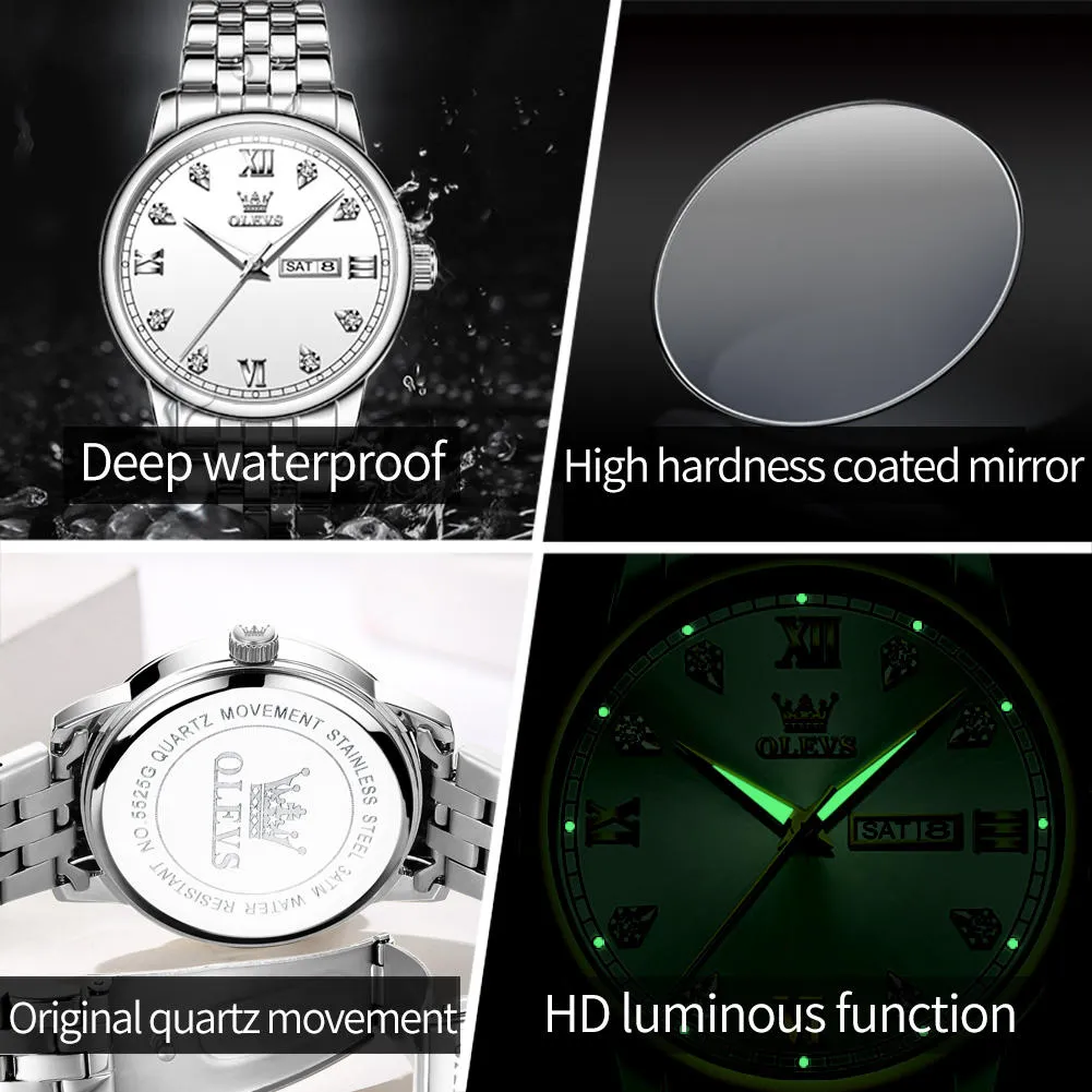 OLEVS Men's Watch 5525 - Image 6