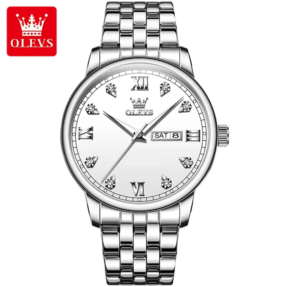 OLEVS Men's Watch 5525 - Image 8