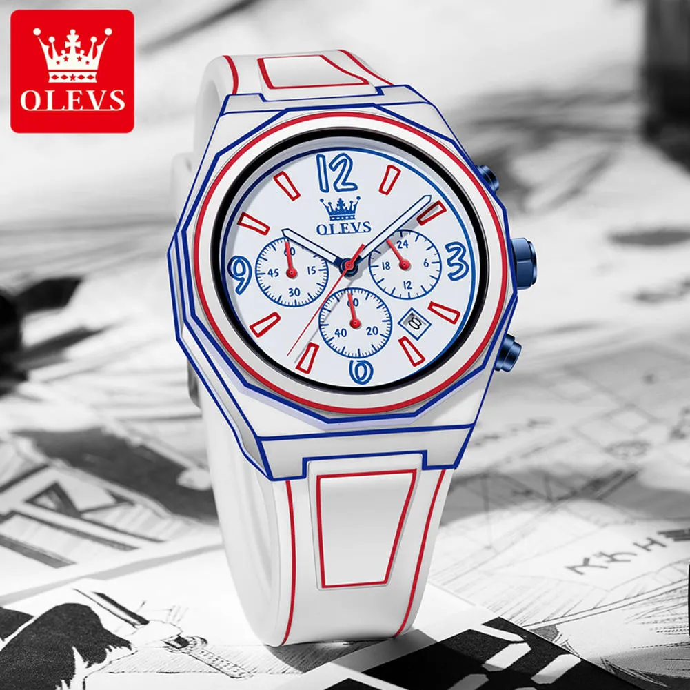 OLEVS Men's Watch 5622 - Image 3