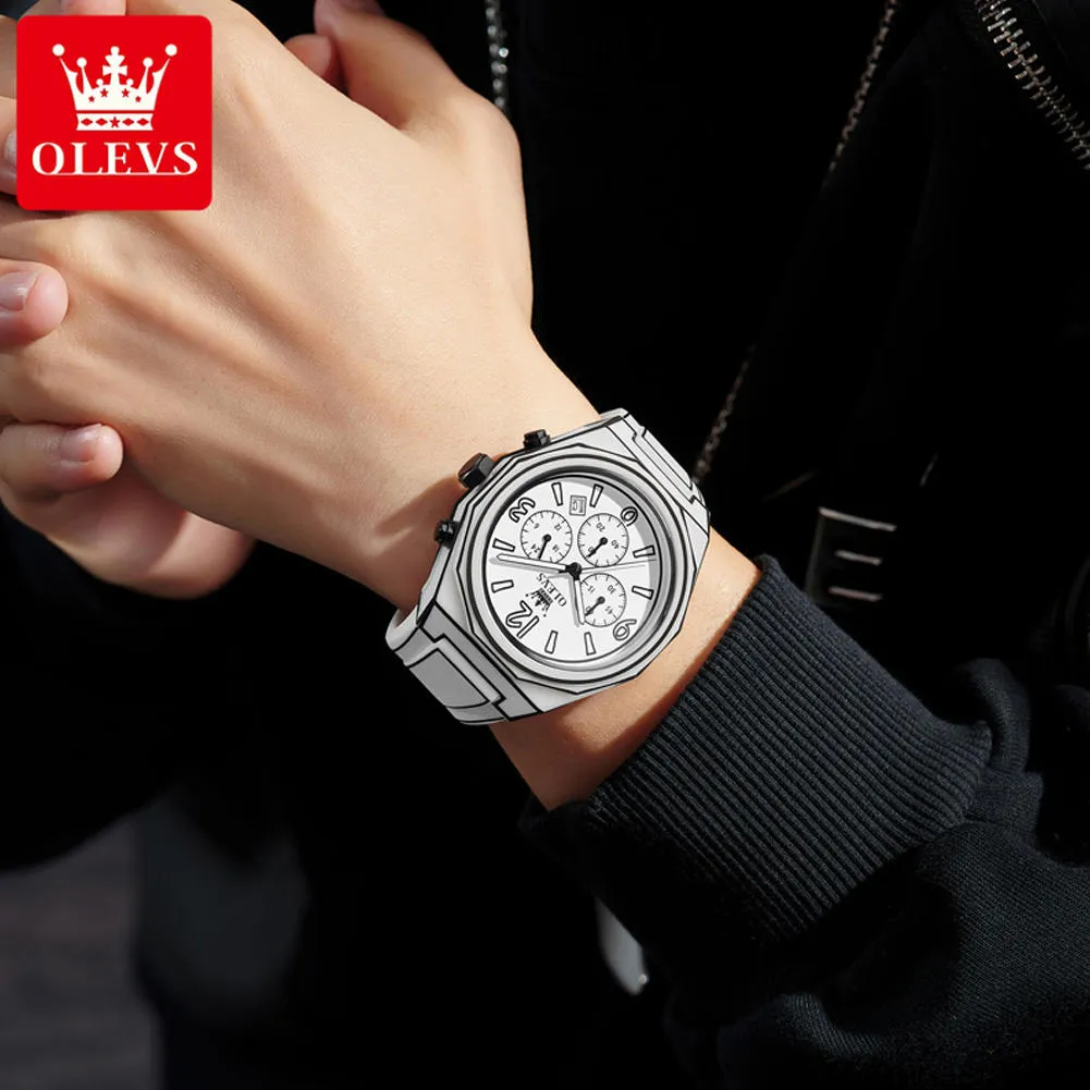 OLEVS Men's Watch 5622 - Image 5