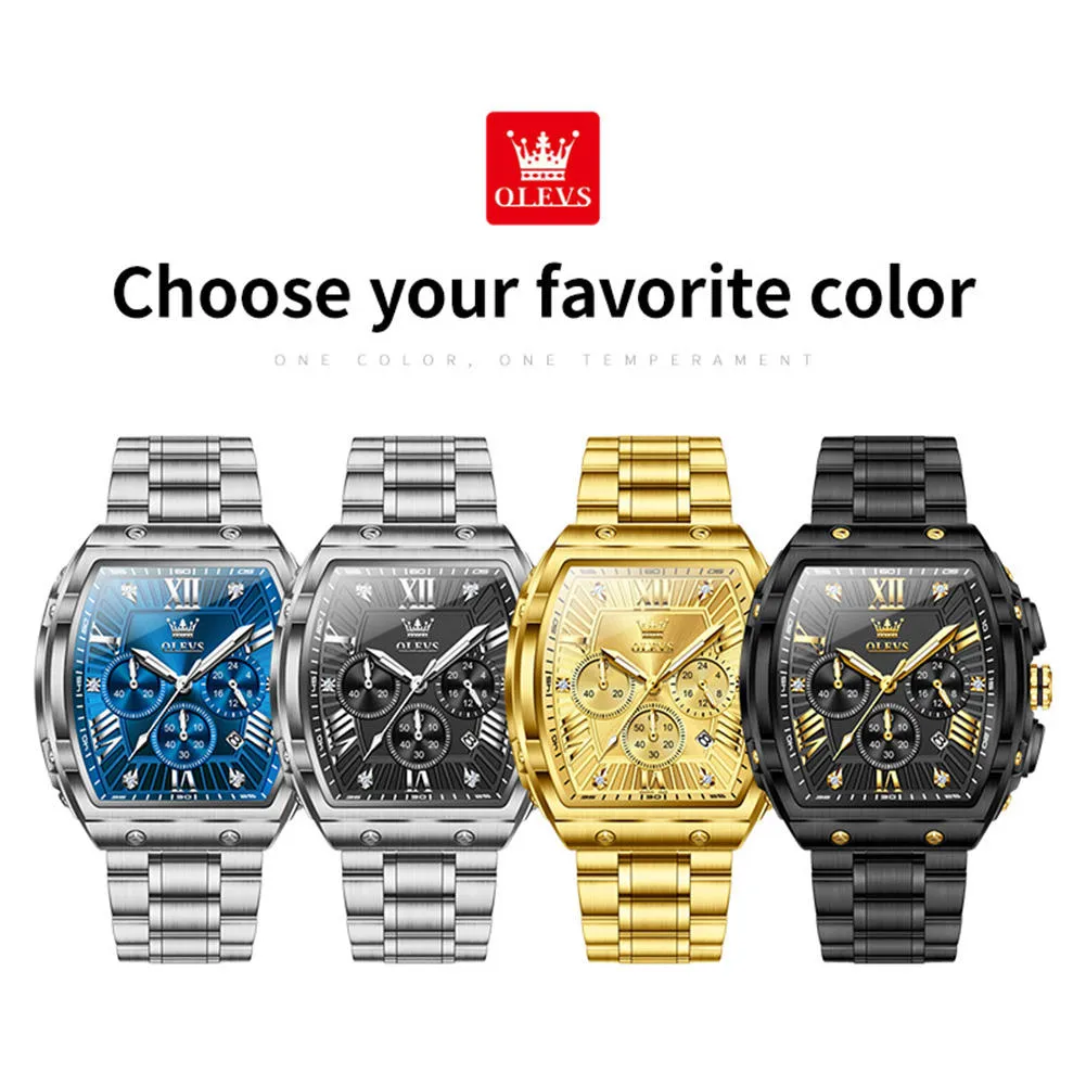 OLEVS Men's Watch 5639 - Image 6