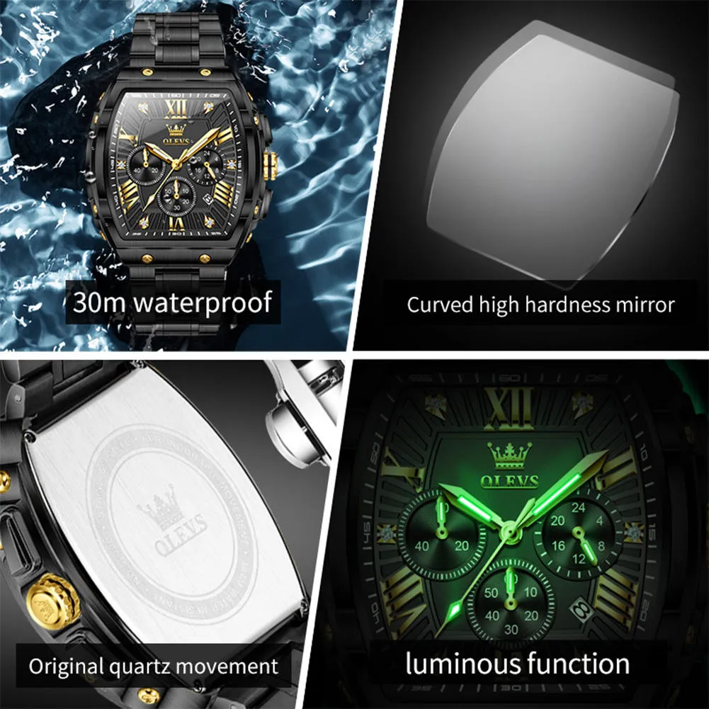 OLEVS Men's Watch 5639 - Image 7